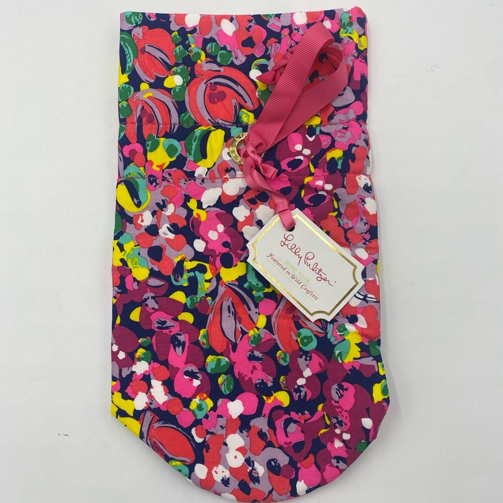 Lilly Pulitzer Wine Bag Confetti NWT